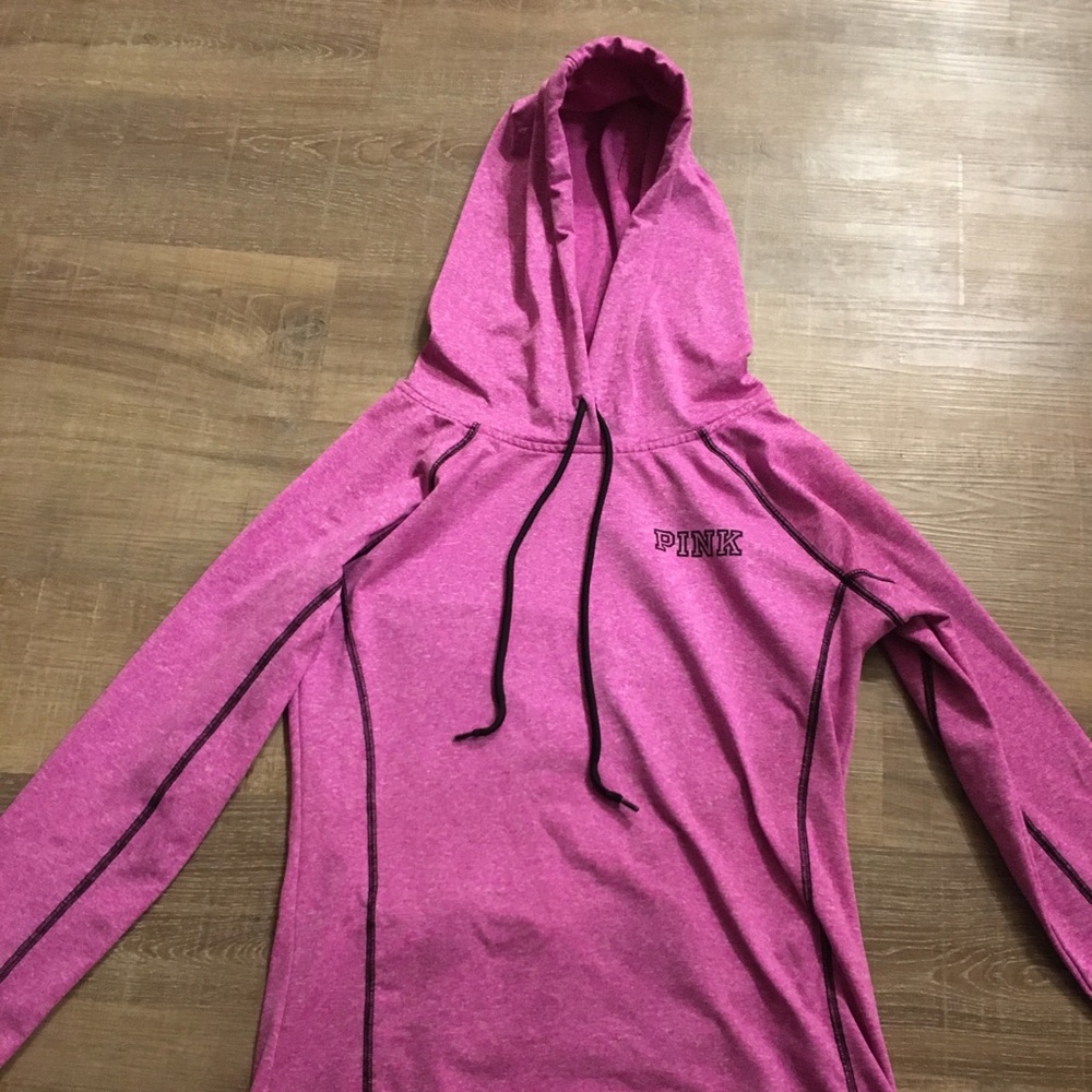 VS pink hoodie